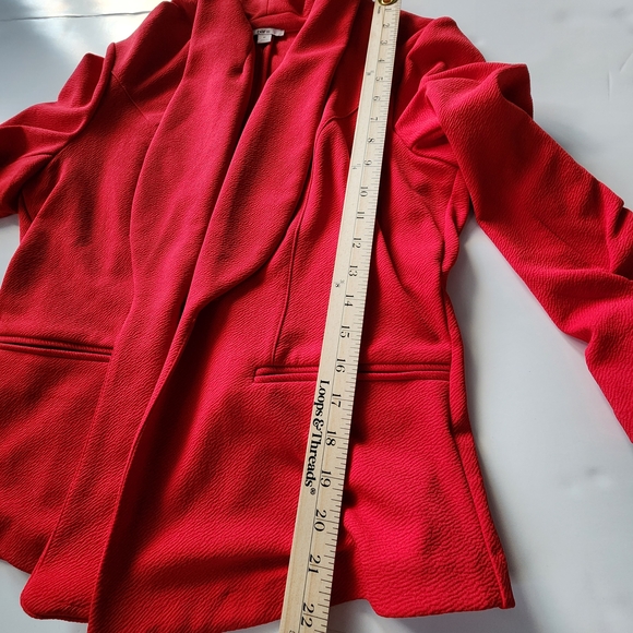 Bar III Vibrant Red Women's Blazer - Picture 6 of 9